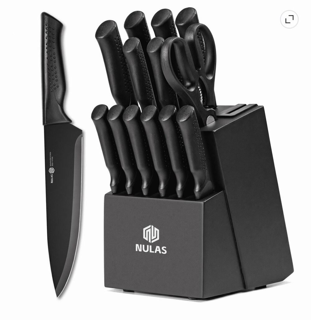 Nulas Knife Set 14 Piece With Block